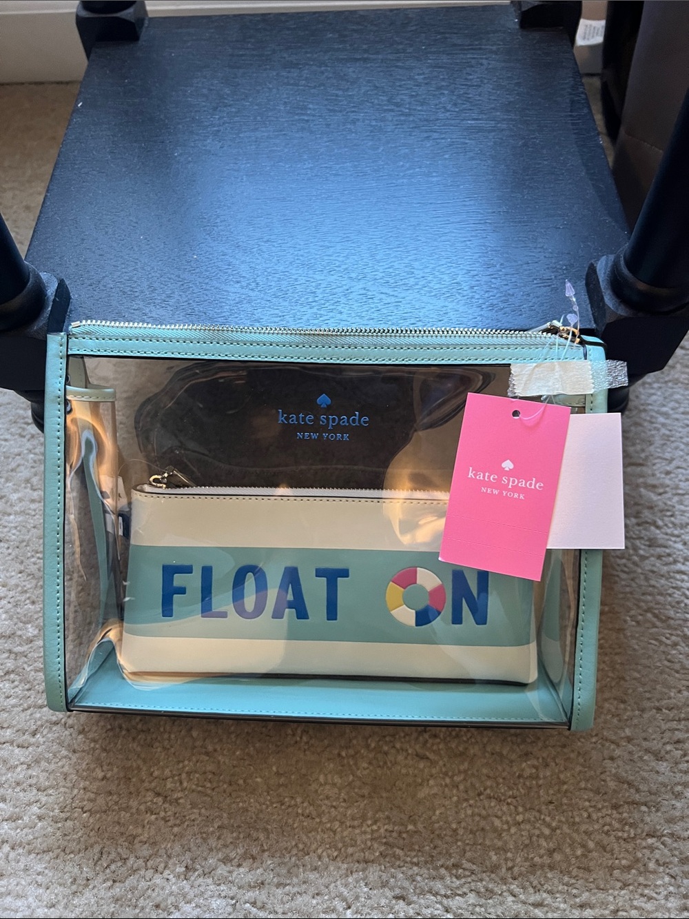 kate spade Clear Accessories Pouch